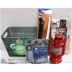 CARLSBERG BEER CAN W/NEW SHIMARO