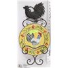 Image 1 : ROOSTER WALL MOUNT WITH ROOSTER PLATE