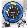 Image 1 : QUARTZ NEON WALL CLOCK
