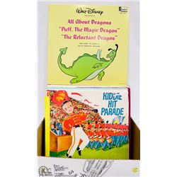 BOX OF ASSORTED RECORD