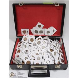 ESTATE BRIEFCASE FULL OF COINS