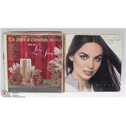 BOX OF MISC RECORDS INCL CRYSTAL GAYLE, 1968