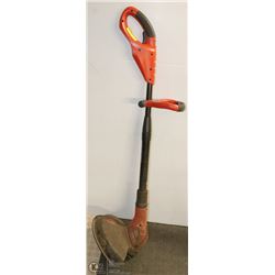 BLACK AND DECKER WEED WACKER WITH 2 BATTERIES &