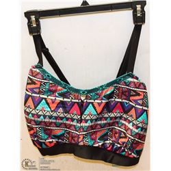 LADIES MOSAIC PRINT SWIMWEAR TOP SIZE 4X