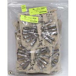 120PC STAINLESS STEEL CLOTHES PINS