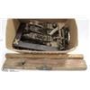 Image 1 : BOX OF VINTAGE & ANTIQUE TOOLS