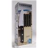 Image 1 : NEW FARBERWARE 6PC KNIFE SET IN BLOCK
