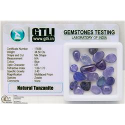 #1-NATURAL TANZANITE LOOSE GEMSTONES