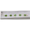 Image 1 : #7- GREEN PERIDOT GEMSTONE BRACELET