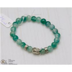 #22-GREEN FLUORITE BRACELET