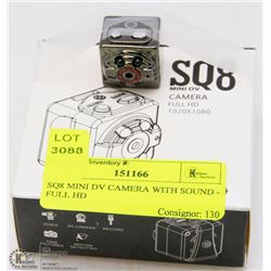 SQ8 MINI DV CAMERA WITH SOUND - FULL HD
