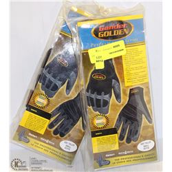 2 PAIRS OF SMALL GANDER GOLDEN COMPOSITE WORK