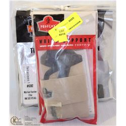 2 BUNDLES OF WRIST SUPPORTS PLUS ICE & SNOW ICE