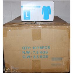 CASE OF DISPOSABLE GOWNS SIZE LARGE
