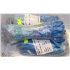 Image 1 : 3 BUNDLES OF 12" NATURAL RUBBER GLOVES SIZE 10