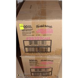 2 BOXES FLORIDA NATURAL BERRYLICIOUS NUGGETS