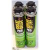 Image 1 : 4 CANS OF DOW GREAT STUFF PEST BLOCK INSULATING