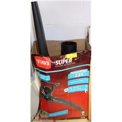 NEW TORO SUPER ELECTRIC BLOWER VAC