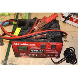 MOTOMASTER 100/15/2AMP BATTERY CHARGER