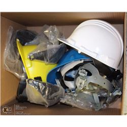 LOT OF HARDHATS + NEW LINERS