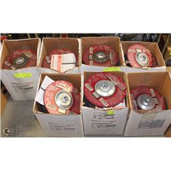 7 BOXES OF SAIT ABRASIVE GRINDING WHEELS