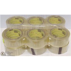 12 ROLLS SCOTCH PACKING TAPE