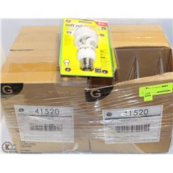 LOT OF 12 GE 15W CFL BOWLS