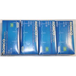 LOT OF 400 LARGE RONCO POWDERED FREE DISPOSABLE