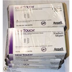 LOT OF 600 NEW TOUCH MED POWDERED DISPOSABLE
