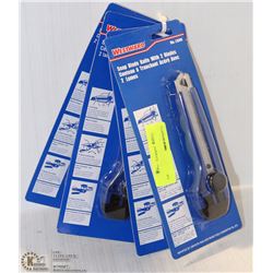 LOT OF 4 WESTWARD SNAP BLADE KNIVES