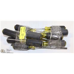 LOT OF 10 KLEIN HAND DRIVERS