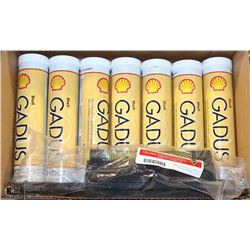 LOT OF 7 GADUS EXTREME PRESSURE GREASE W/ 8"