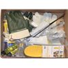 Image 1 : FLAT OF MISC COMMERCIAL GOODS INCL PAINT/LUMBER