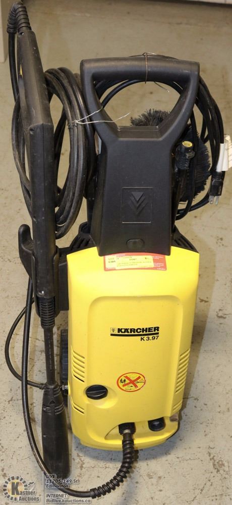 Karcher K3 97 Pressure Washer With Attachments
