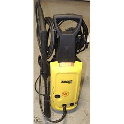 KARCHER K3.97 PRESSURE WASHER WITH ATTACHMENTS