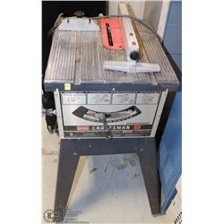 CRAFTSMAN 9" MOTORIZED TABLE SAW W/ STAND