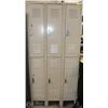 Image 1 : LARGE LYON 6 COMPARTMENT STORAGE LOCKER