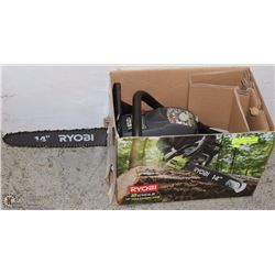 RYOBI 2 CYCLE 14" GAS CHAIN SAW