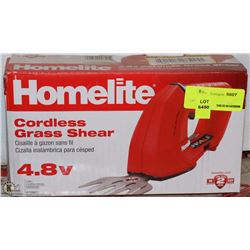 HOMELITE 4.8V CORDLESS GRASS SHEAR