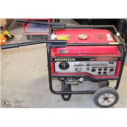 HONDA EM6500SH GENERATOR WITH WHEEL KIT