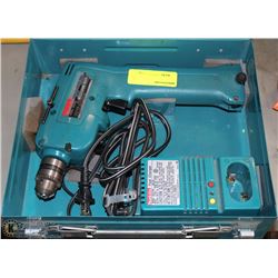 MAKITA 9.6V DRILL WITH CHARGER