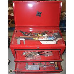 4 DRAWER TOOLBOX W/ TOOLS