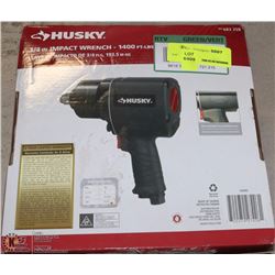 HUSKY 3/4" AIR IMPACT WRENCH 1400 FT LBS
