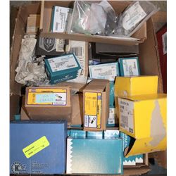 LARGE BOX OF MACHINE SCREWS, TAPPING SCREWS & MORE