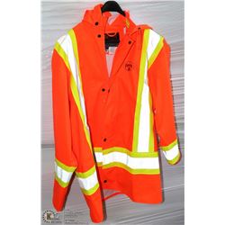 PIONEER STORM MASTER FR HIVIS MED RAIN JACKET