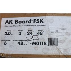 NEW BOX OF MANSON INSULATION (RIDGID)