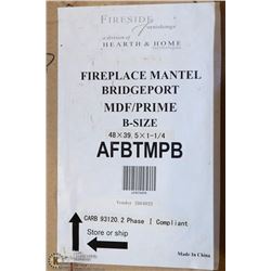 NEW BRIDGEPORT FLUSH  MANTEL