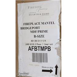 NEW BRIDGEPORT FLUSH  MANTEL