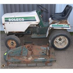 BOLENS H16XL TRACTOR W/ MOWER ATTACHMENT
