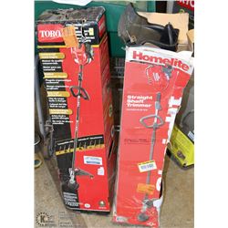 PAIR OF GAS POWERED WEED WACKERS